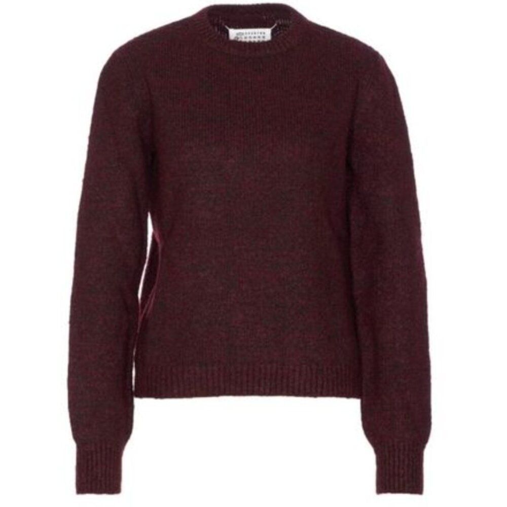 Maison Margiela Women Four Stitches Logo Sweater NWT